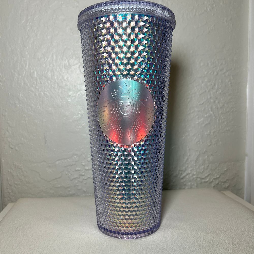 Starbucks 2023‎ Unicorn Studded Venti 24oz Tumbler iridescent NO Straw
